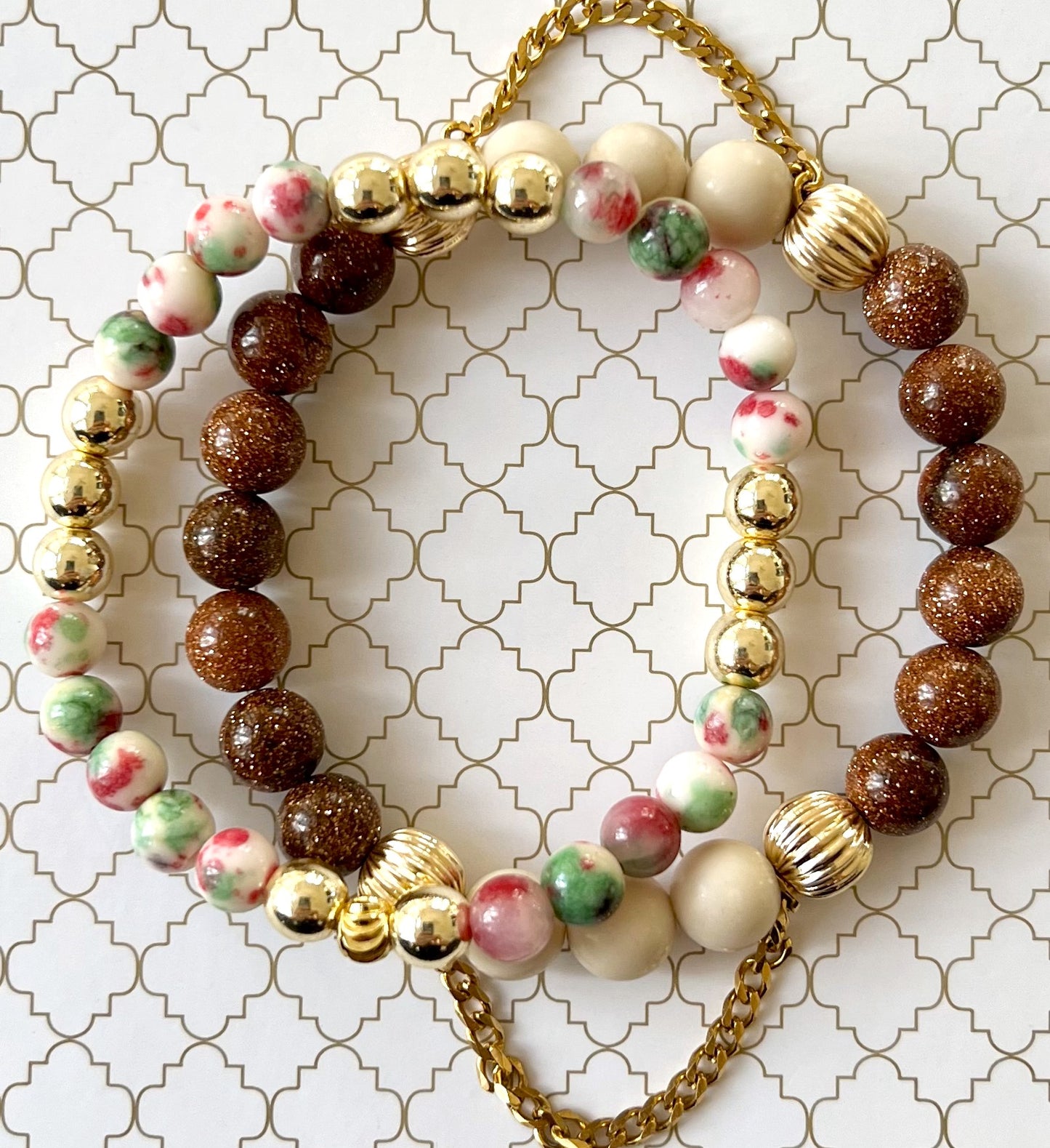 Peppermint Bracelet in Gold