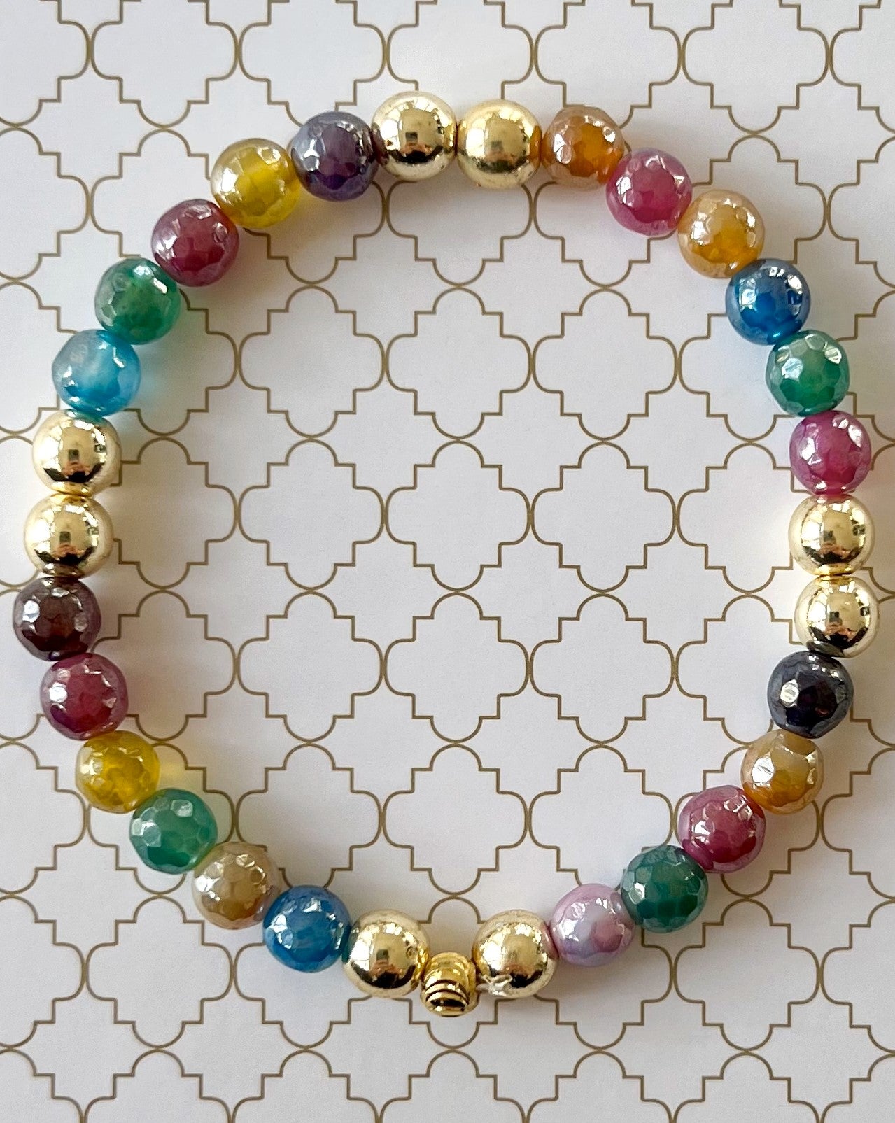 Holiday Lights 6mm Bracelet