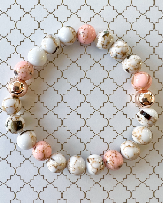 Shell Pink Rose in Rose Gold 2