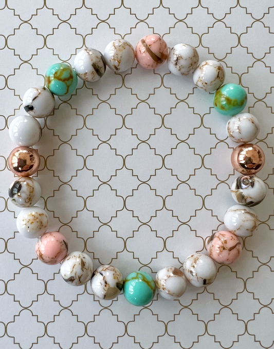 Shell Multicolor in Rose Gold