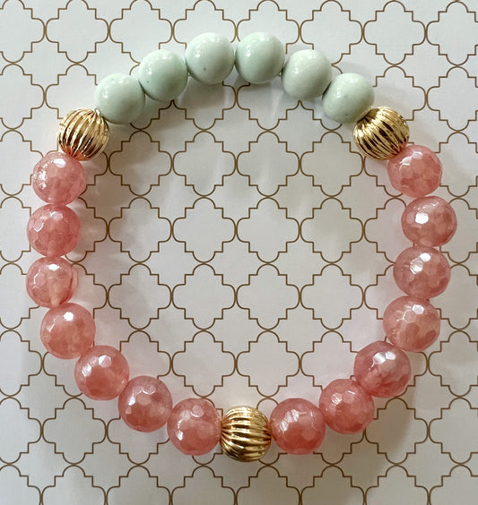 Pink Watermelon Bracelet