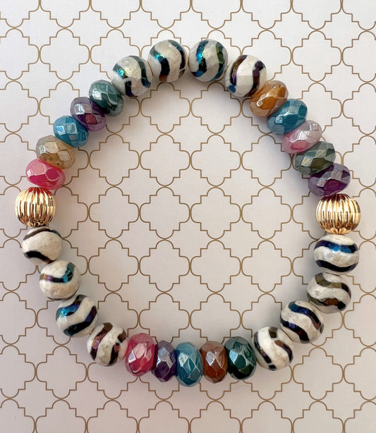 Wild Zebra Bracelet