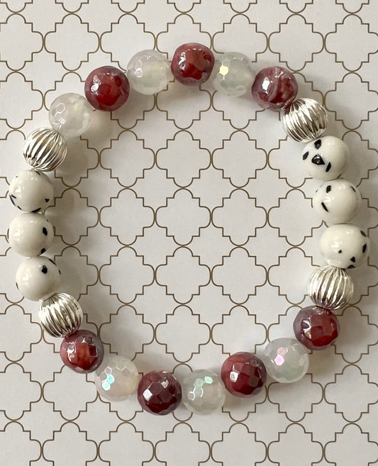 Peppermint Bark Bracelet