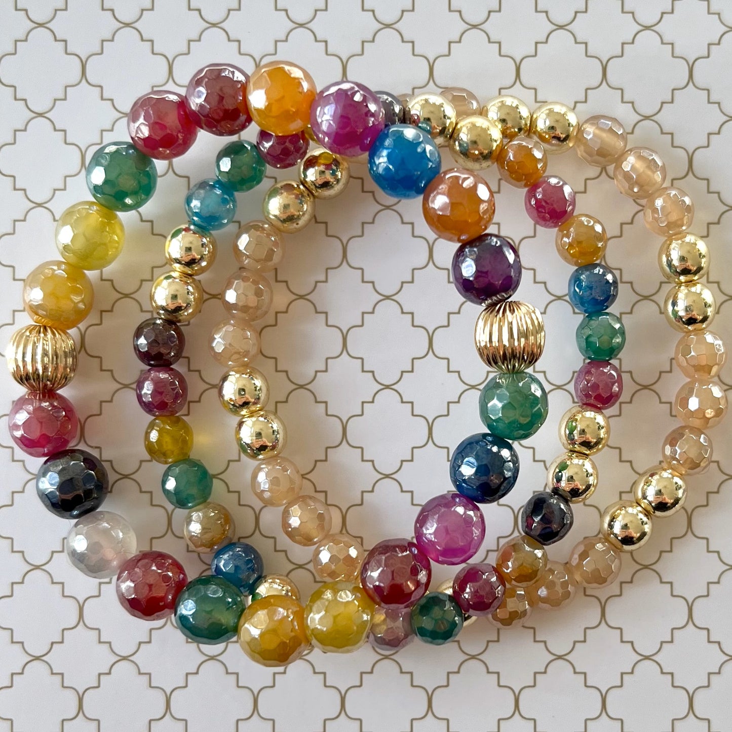 Holiday Lights 6mm Bracelet