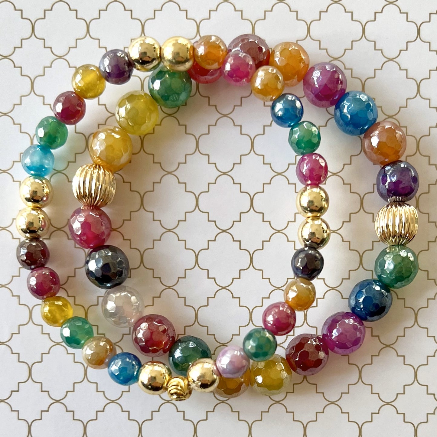 Holiday Lights 6mm Bracelet