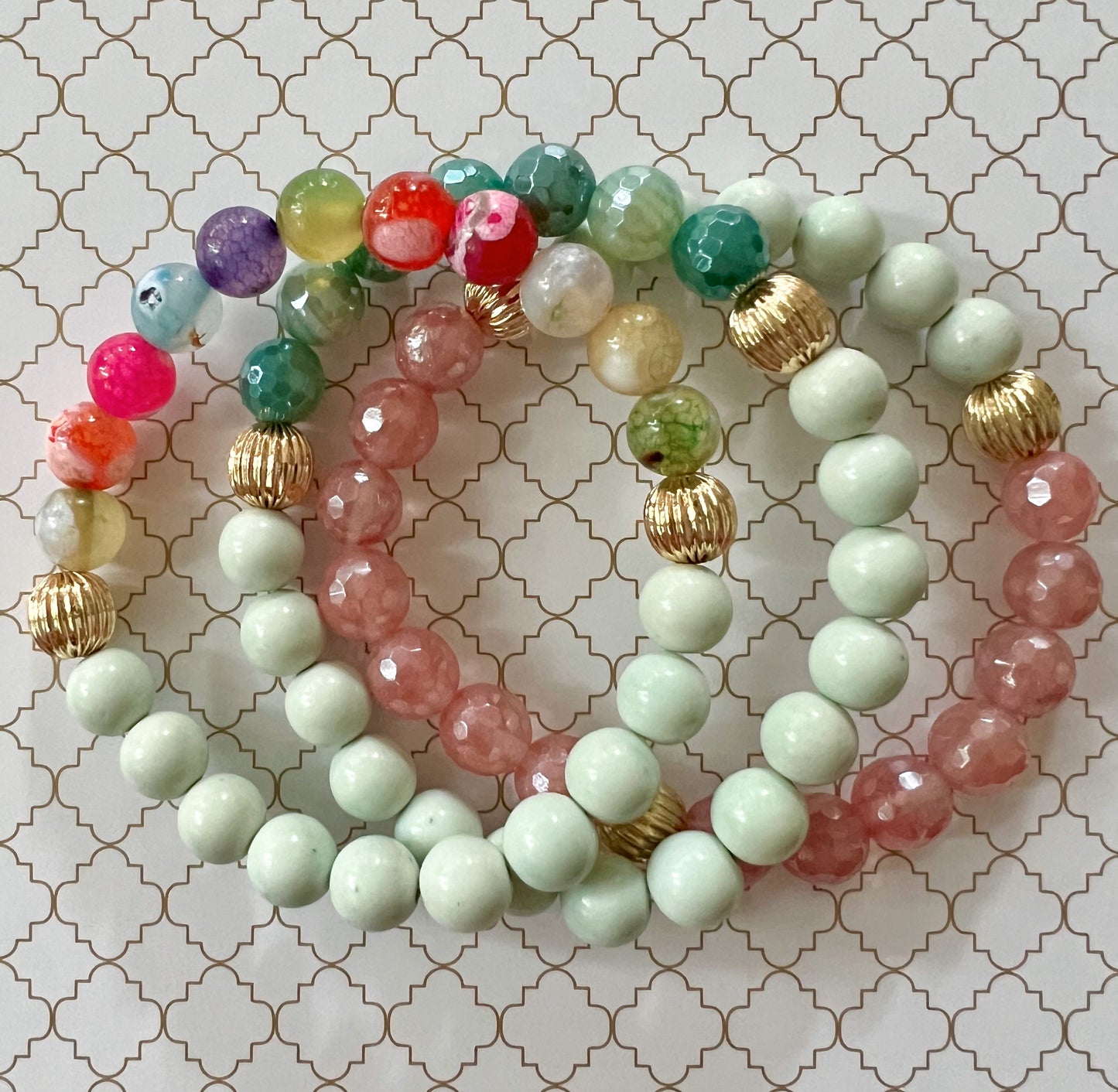 Pink Watermelon Bracelet