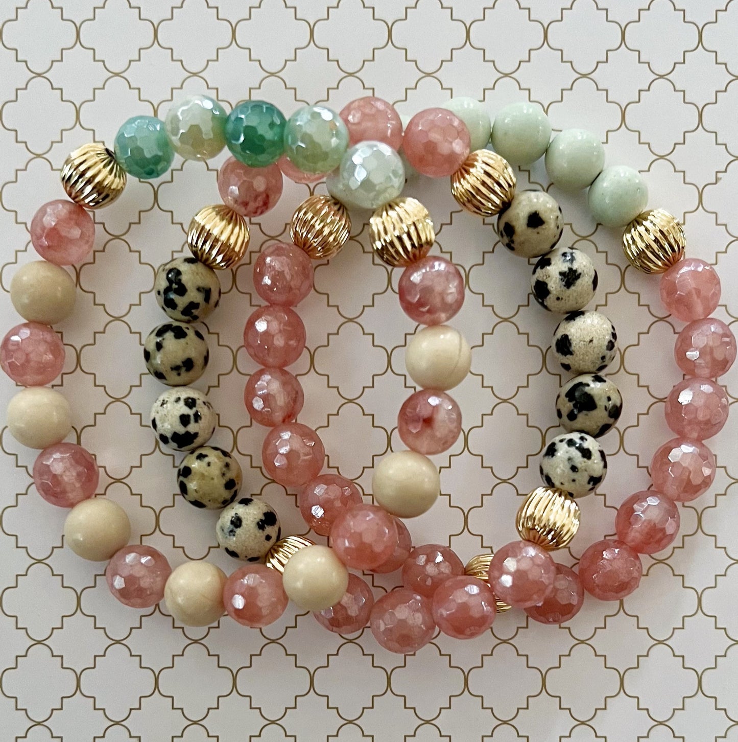 Pink Pumpkin Bracelet