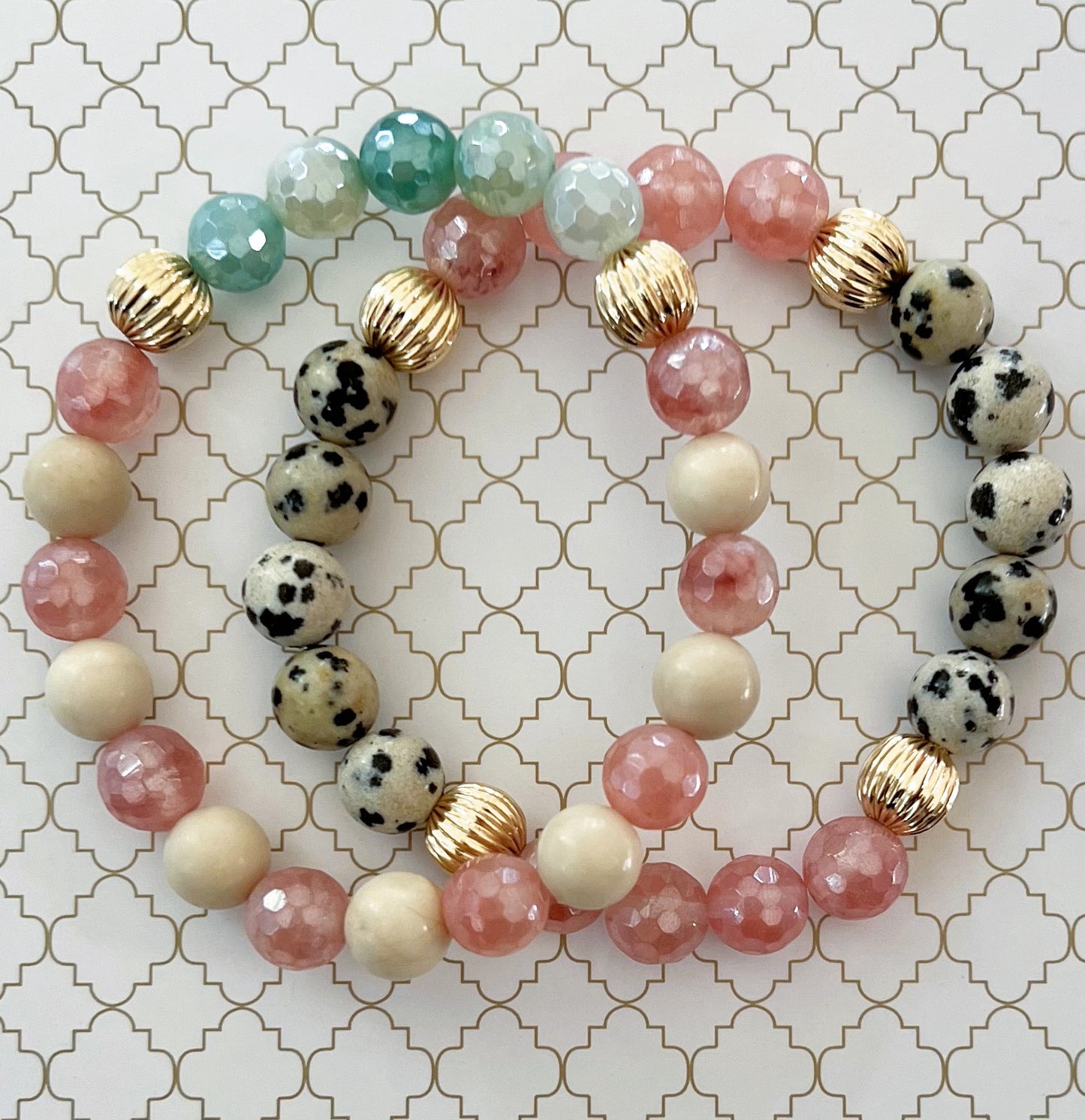 Pink Pumpkin Bracelet