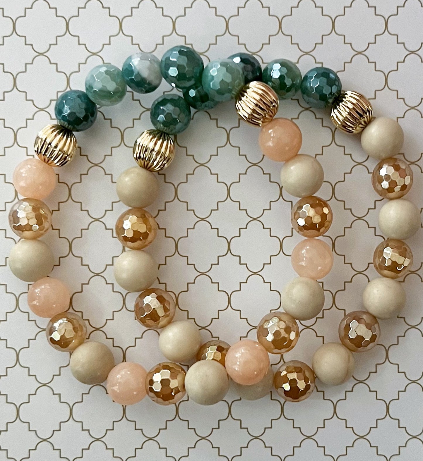 Peach Pumpkin Bracelet