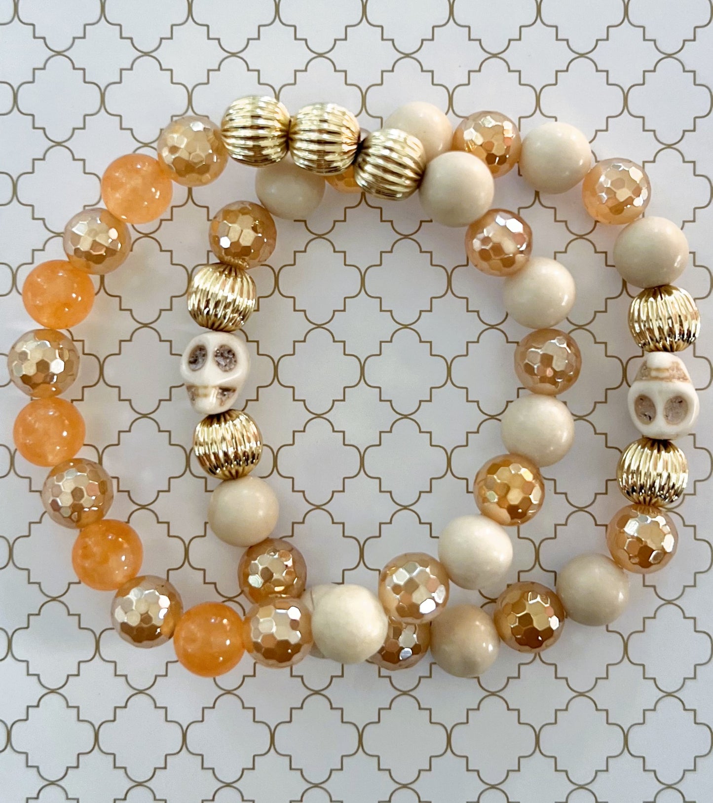 Elegant Skull Bracelet