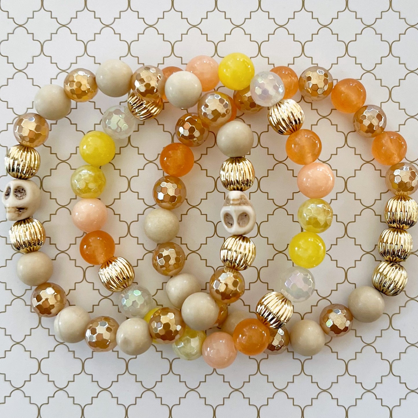 Elegant Skull Bracelet