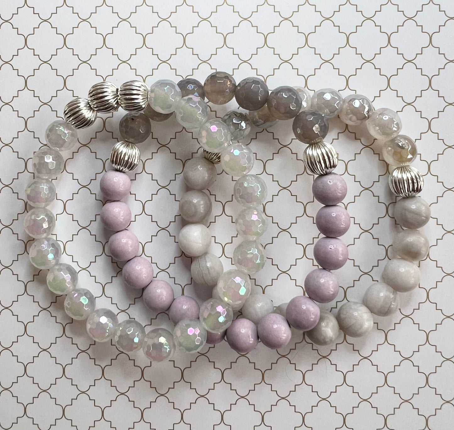 Cotton Candy Lilac in Silver