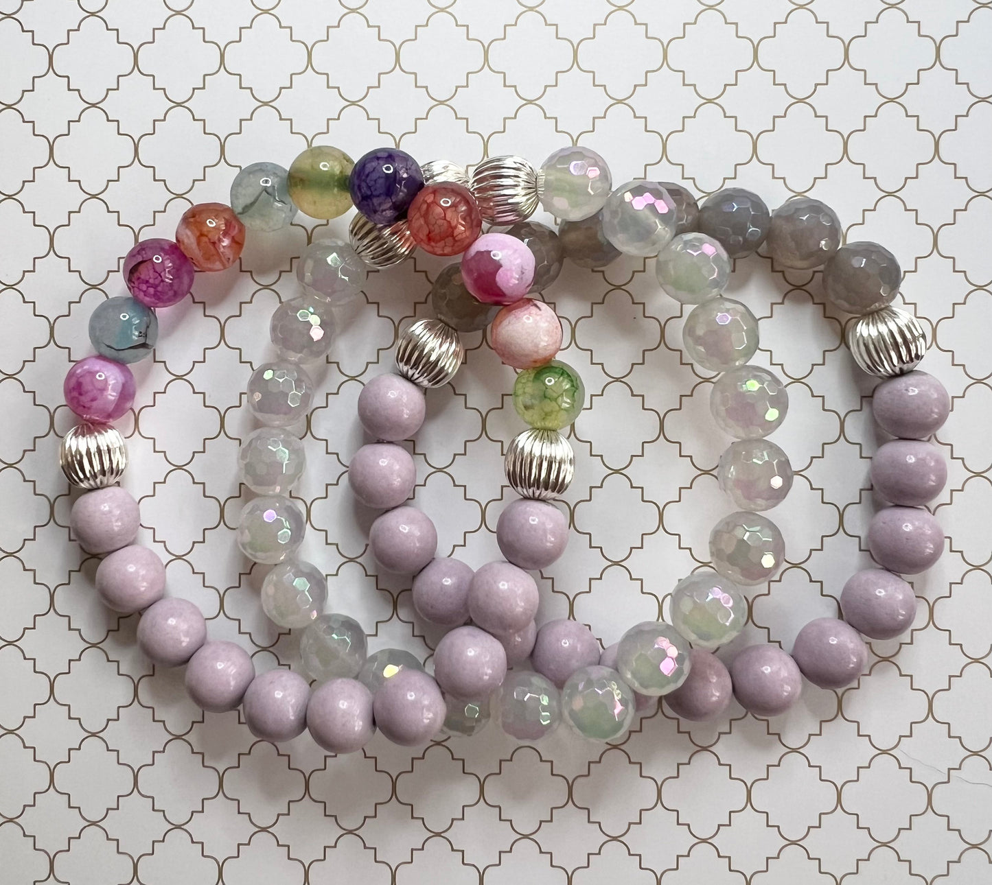 Cotton Candy Lilac in Silver