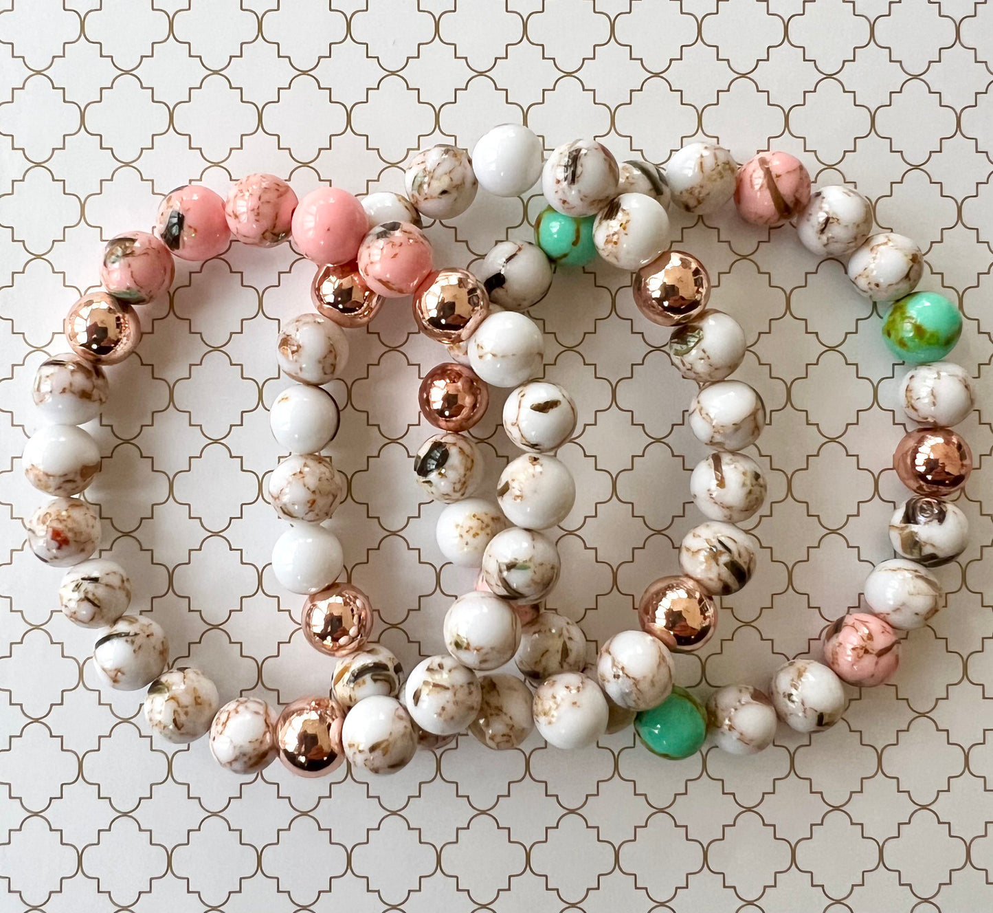 Shell Pink Rose in Rose Gold