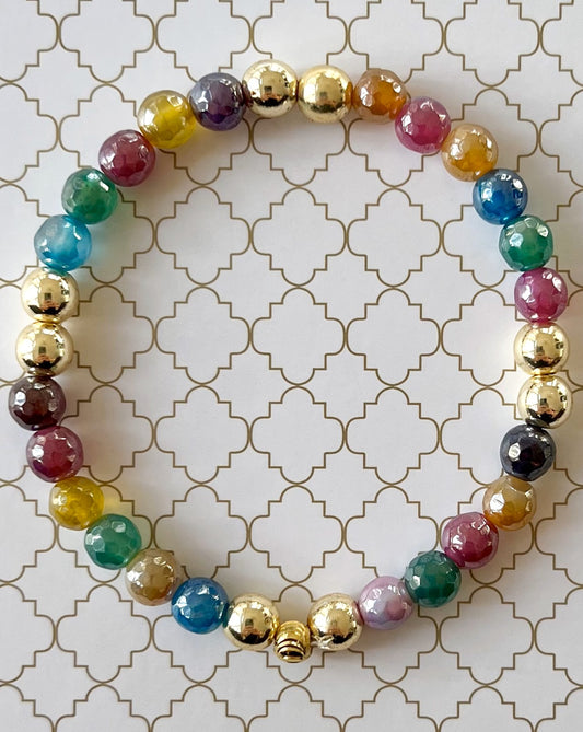 Holiday Lights 6mm Bracelet